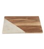 Acacia Wood & Marble Chopping Board
