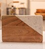 Acacia Wood & Marble Chopping Board