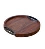 Wooden Round Serving Tray