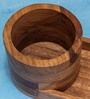 Acacia Wood Bottle Holder