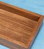 Acacia Wood Bottle Holder