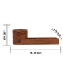 Acacia Wood Bottle Holder