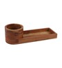 Acacia Wood Bottle Holder