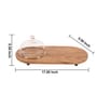 Acacia Wood Cake Dome