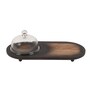 Acacia Wood Cake Dome
