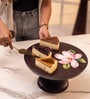 Acacia Wood Cake Plate