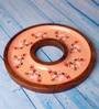 Acacia Wood Chip & Dip with Enamel Print