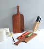 Acacia Wood Chopping Board in Natural Finish