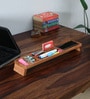 Acacia Wood Desk Organizer in Natural Finish