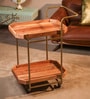 Acacia Wood Kitchen Trolly