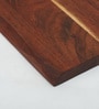 Acacia Wood Live Edge Chopping Board in Natural Finish
