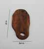 Acacia Wood Live Edge Chopping Board in Natural Finish