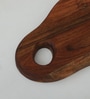 Acacia Wood Live Edge Chopping Board in Natural Finish