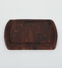 Acacia Wood Rectangle  Serving Tray in Natural Finish