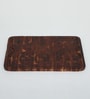 Acacia Wood Rectangle  Serving Tray in Natural Finish