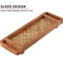 Acacia Wood Small Chatai Runner Tray