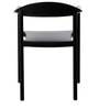 Metal Chair (Set Of 2) in Black Colour