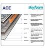 Ace 6 inch Bonnell Spring King Size Mattress in Blue Colour