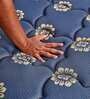 Ace 8 inch Bonnell Spring King Size Mattress in Blue Colour