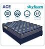 Ace 8 inch Bonnell Spring King Size Mattress in Blue Colour