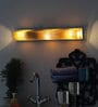 Ace Brown Glass Trio Wall Light