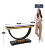 Ace Console Table In Black & Gold Colour