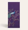 Aceline Printed Steel 2 Door Wardrobe In Textured Purple Magic Colour With Locker