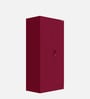 Aceline Steel 2 Door Almirah in Berry Red Colour