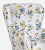 Aciano Fabric Full Back Lounge Chair In Floral Print