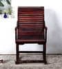 Acklom Sheesham Wood Rocking Chair in Honey Oak Finish