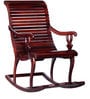 Acklom Sheesham Wood Rocking Chair in Honey Oak Finish