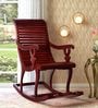 Acklom Sheesham Wood Rocking Chair in Honey Oak Finish