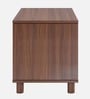 Acro TV Unit In Planked Walnut and White Finish