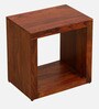Acropolis Sheesham Wood End Table In Honey Oak