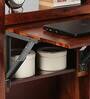 Acropolis Sheesham Wood Hutch Desk in Honey Oak  Finish