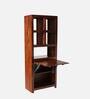 Acropolis Sheesham Wood Hutch Desk in Honey Oak  Finish