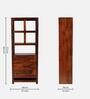 Acropolis Sheesham Wood Hutch Desk in Honey Oak  Finish