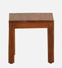 Acropolis Sheesham Wood Nest Of Tables In Honey Oak
