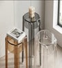 Acrylic Finish Crystal End Table (Set of 3)