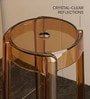 Acrylic Finish Crystal End Table (Set of 3)