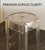 Acrylic Finish Crystal End Table (Set of 3)