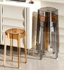 Acrylic Finish Crystal End Table (Set of 6)