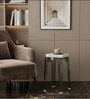 Acrylic Finish Grey Colour End Table