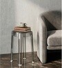Acrylic Finish Grey Colur End Table (Set of 6)