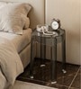 Acrylic Finish Grey Colur End Table (Set of 6)