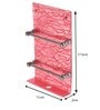 Acrylic Pink Mobile Stand