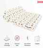 Acum 8 Inch Foam (72x72) In White Colour King Size Sofa Cum Foldable Mattress