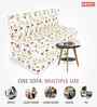 Acum 8 Inch Foam (72x72) In White Colour King Size Sofa Cum Foldable Mattress