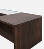Acura Glass Coffee Table in Wenge Colour,