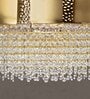Acura Gold Metal Empire Chandelier